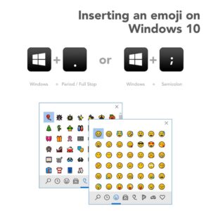 emoji picker windows 10