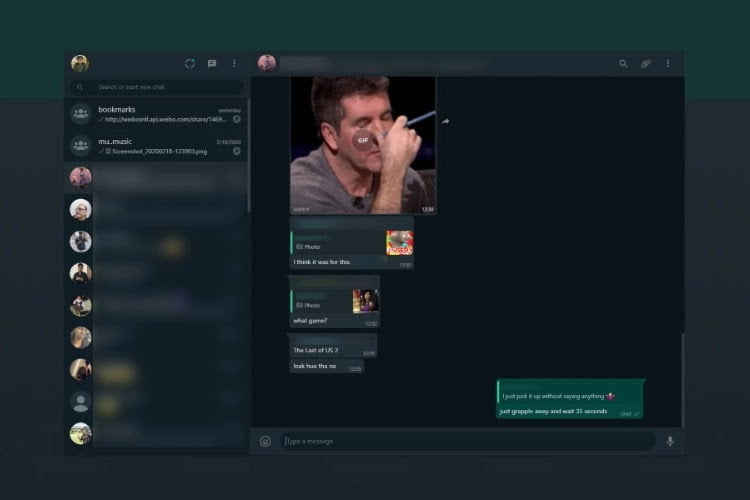 how to enable whatsapp web dark mode