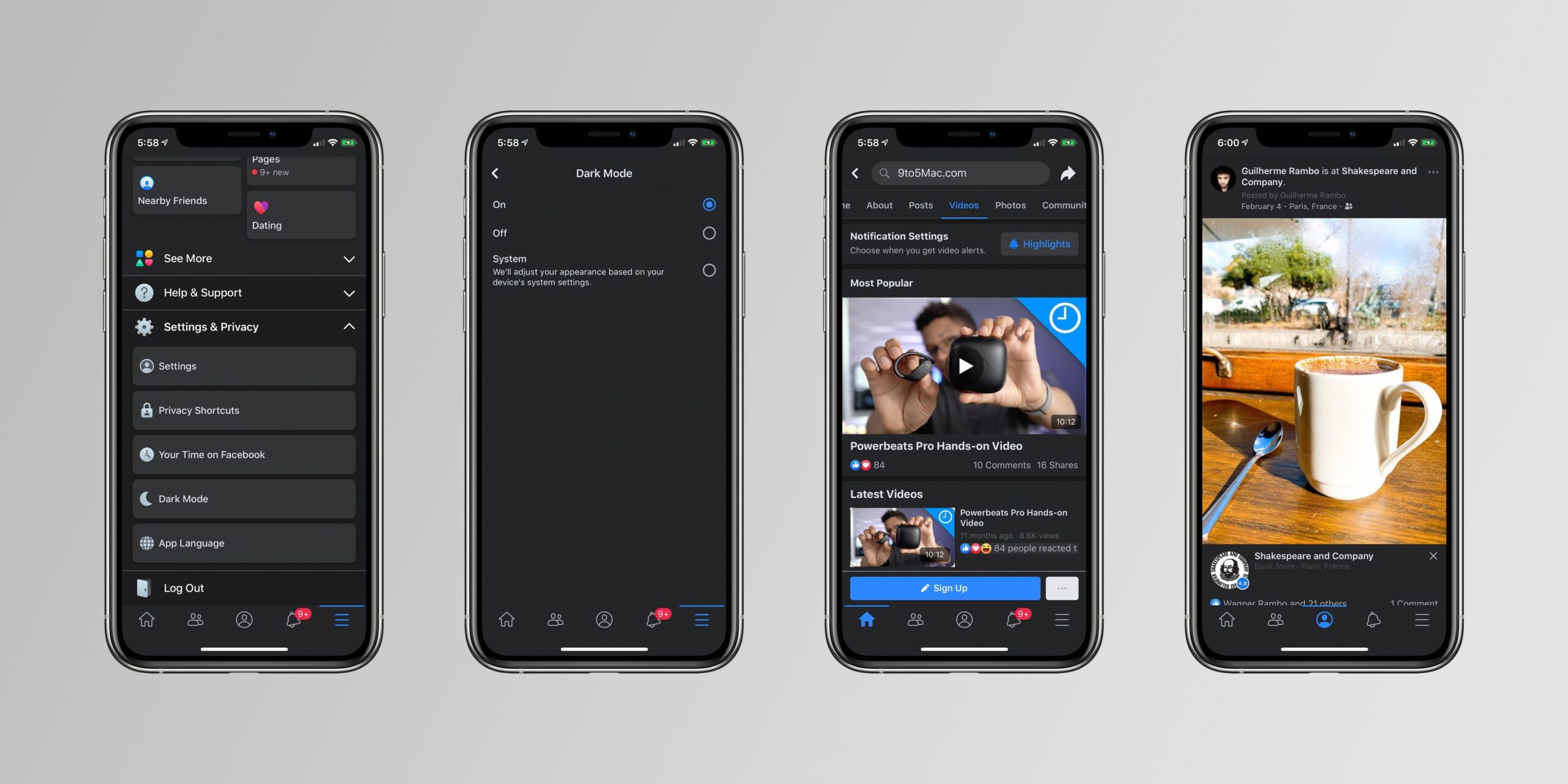 facebook dark mode 9to5mac 1 scaled