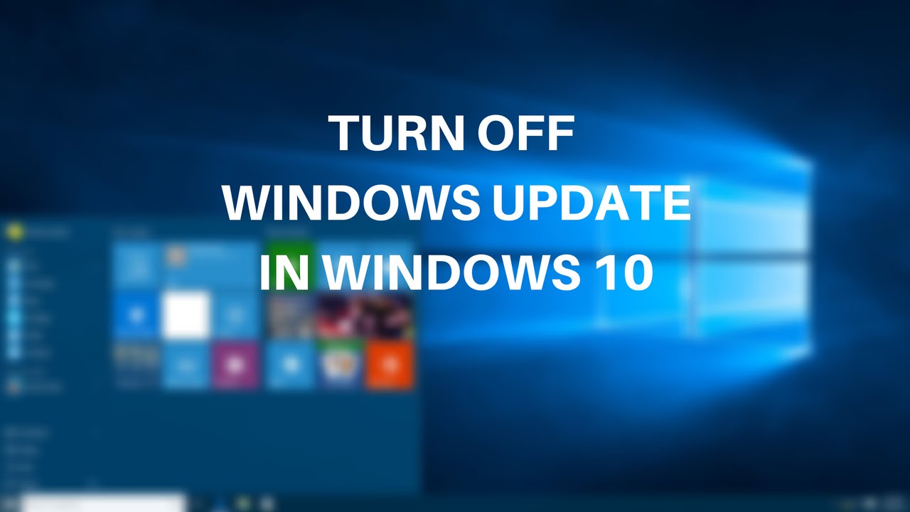 How To Turn Off Windows 10 Updates Permanently