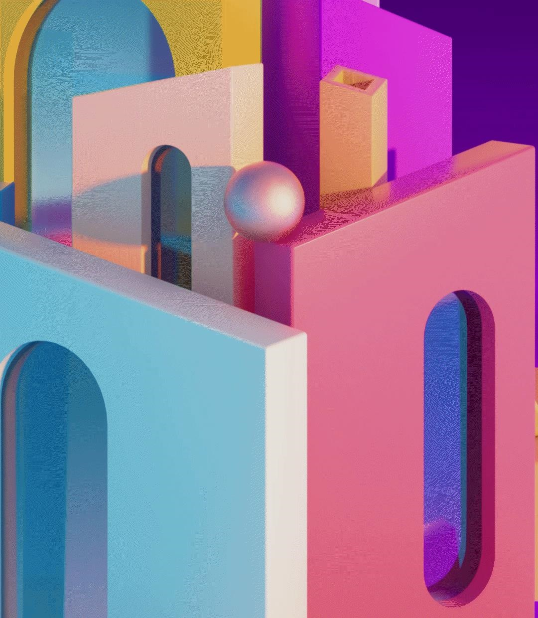 خلفيات LG Wing الرسمية