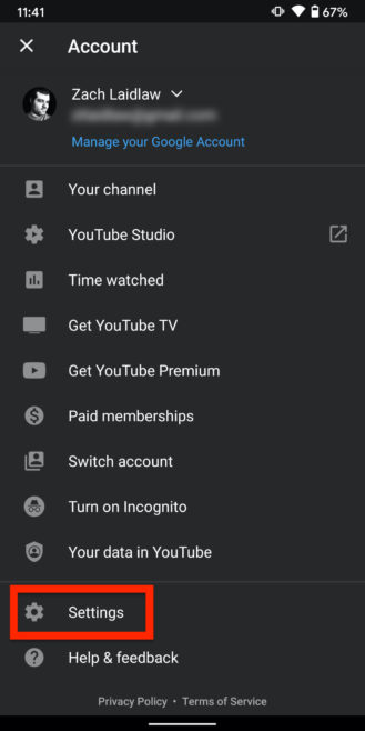 How to disable autoplay on the YouTube home and subscriptions tabs 2 329x658 2