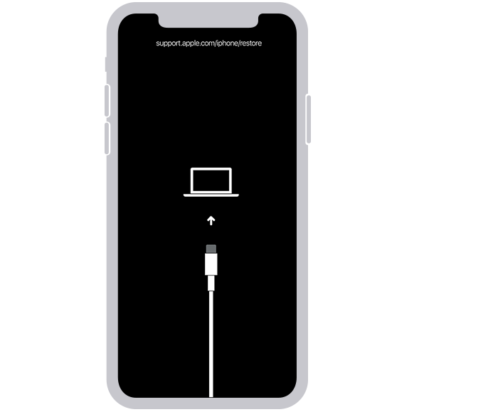 iphone x later restore screen