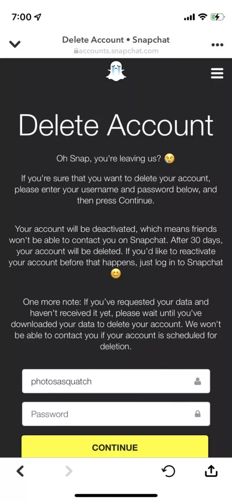 Delete Snapchat Account iOS 4 1000w 2165h.jpg 1