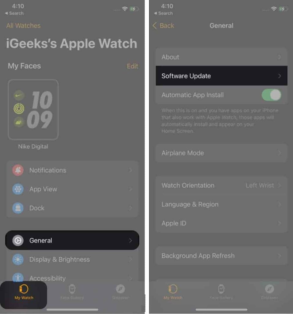 Download and Install watchOS 8 public beta using y