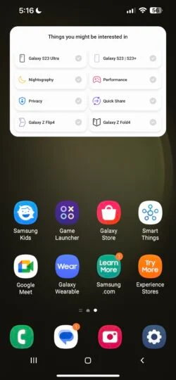 Samsung Galaxy S23 Try Galaxy App 05 250x540 1